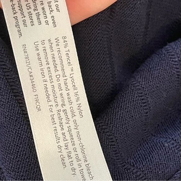 Eileen Fisher Simple Long Cardigan Large Italian Yarn - Picture 5 of 5